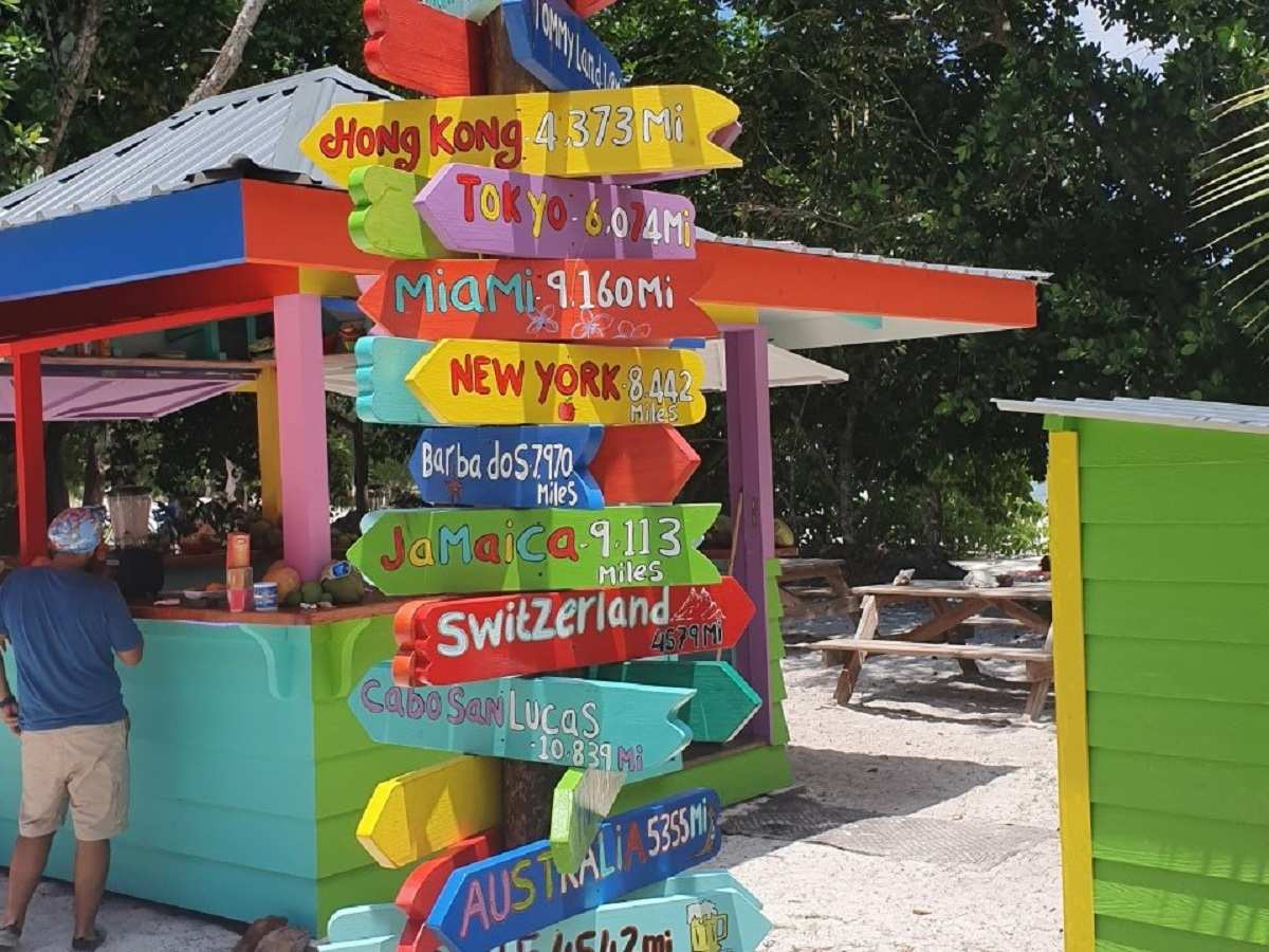 Op La Digue op de Seychellen kun je letterlijk alle kanten op